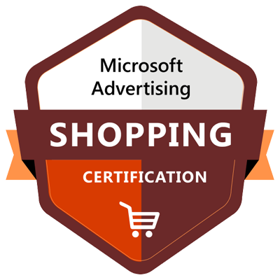 Microsoft Advertising Shopping Certification