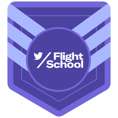 Twitter for Creatives Badge