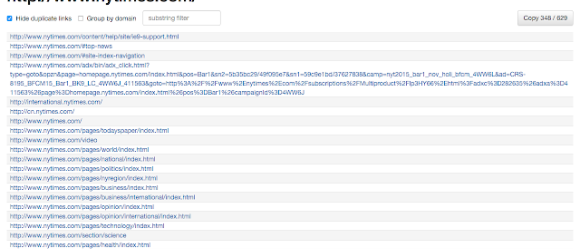 Sayfadaki Tüm Linkleri İndirme Eklentisi – Extract Links Page – Link Grabber